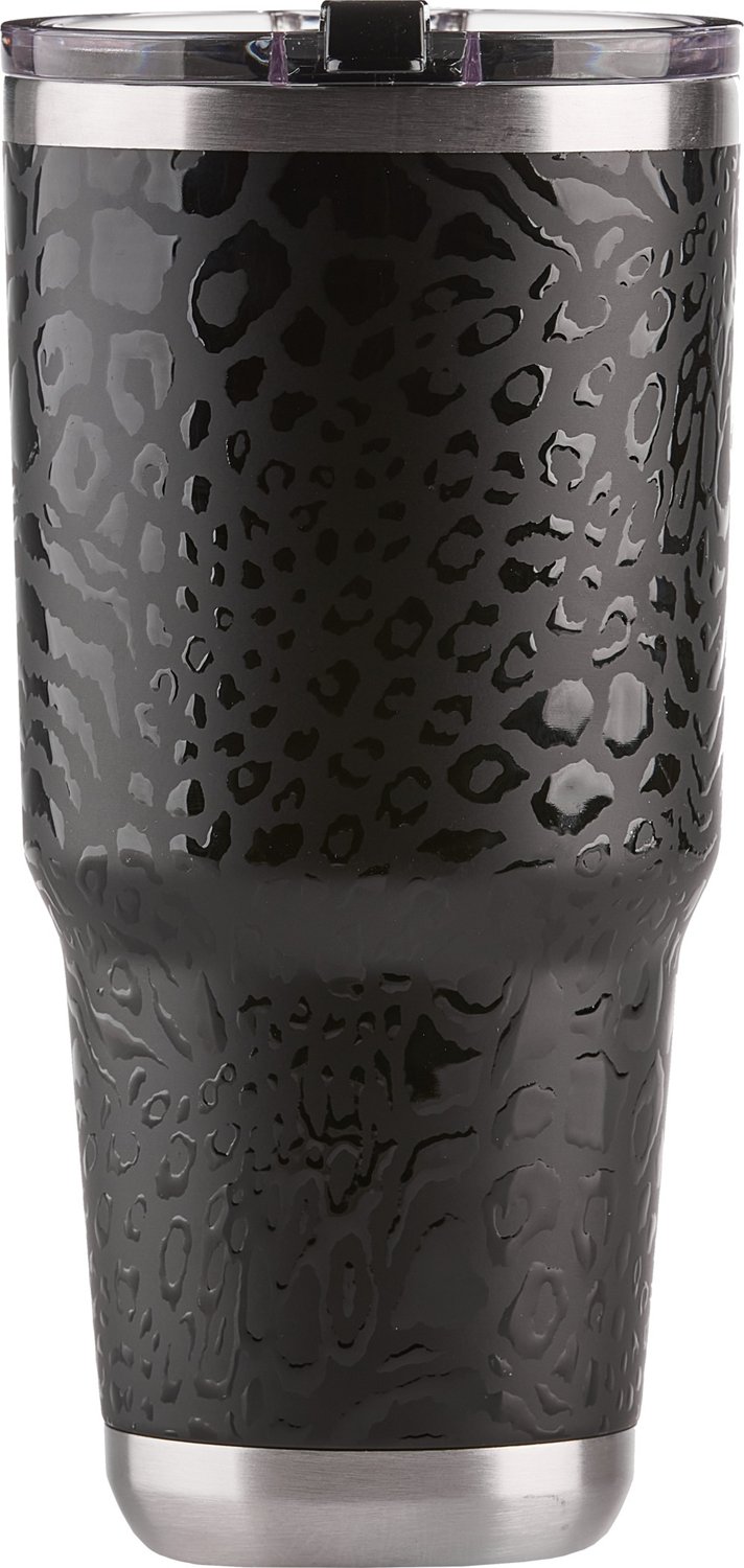 Magellan Outdoors 30 oz Leopard Mash Throwback Tumbler with Lid Academy