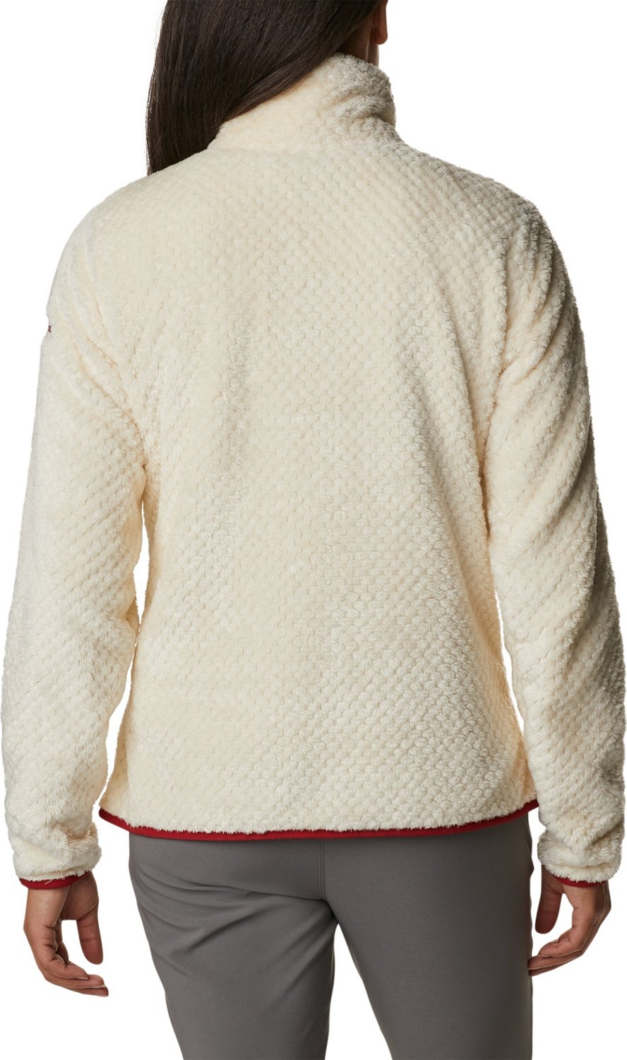 Columbia Sportswear Women's University of Oklahoma Fire Side II Sherpa Full Zip Jacket - view number 2