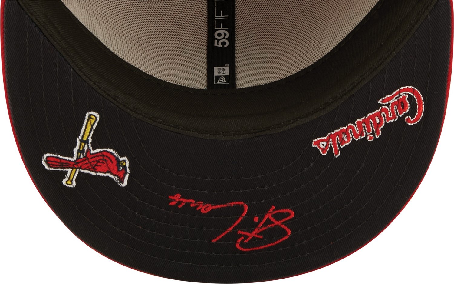 New Era Men's St. Louis Cardinals Identity 59FIFTY Cap - view number 3