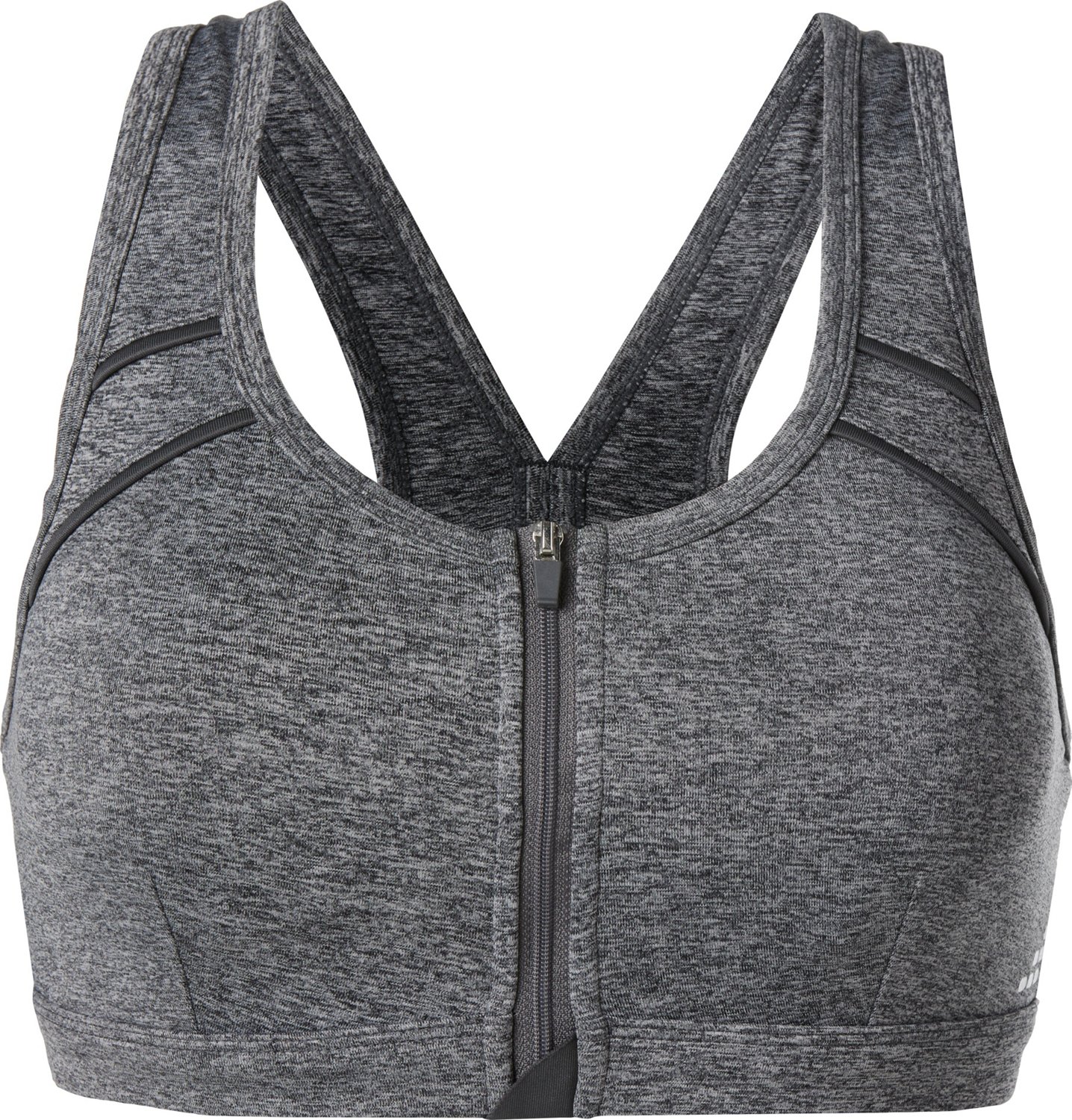 BCG Women's Zip Front Sports Bra