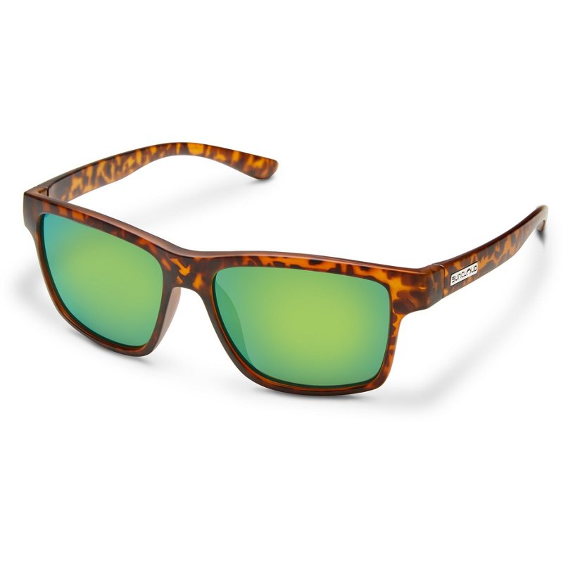 Photos - Wrist Watch Sun Optics Suncloud Optics A-Team Polarized Sunglasses Brown/Dark Green 