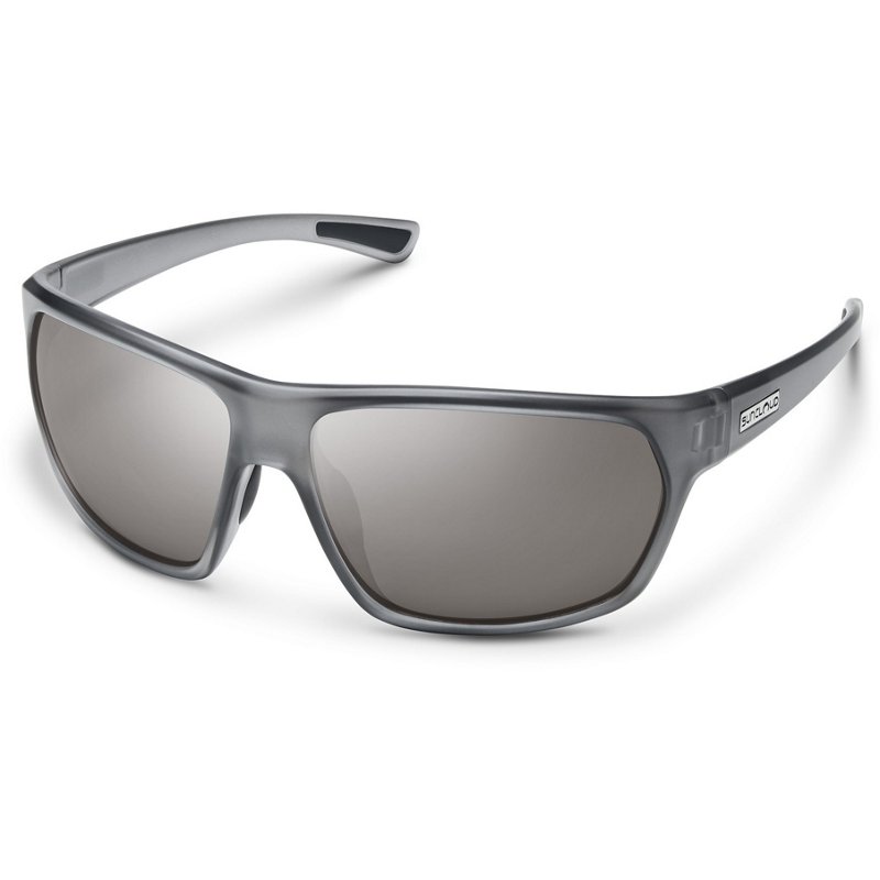 Photos - Wrist Watch Suncloud Optics Boone Polarized Sunglasses Silver/Gray - Case Sunglasses a