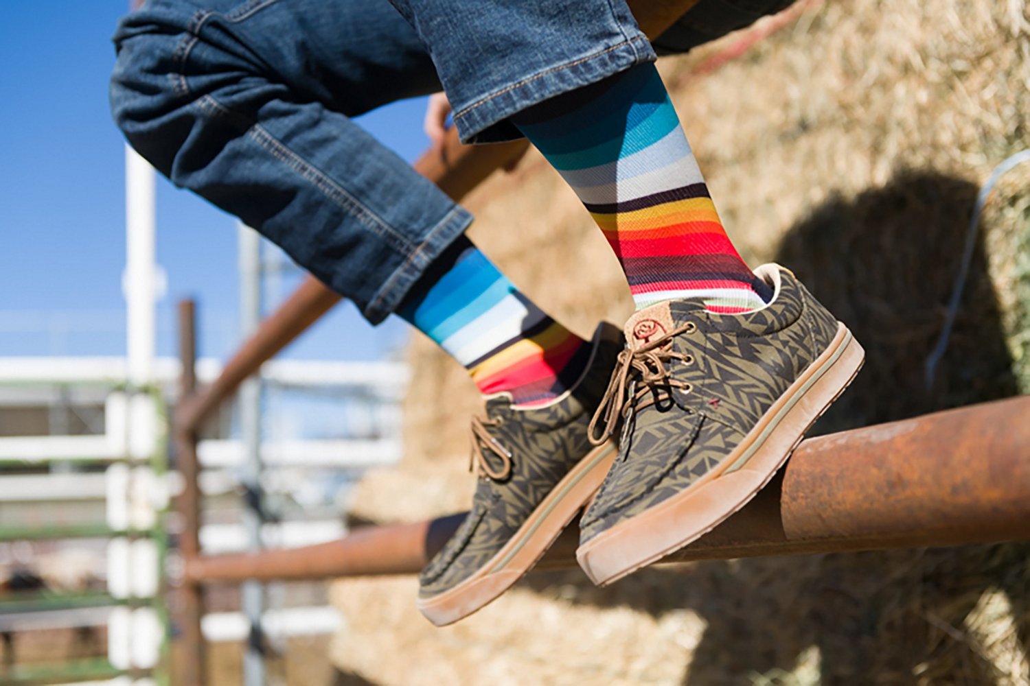 Hooey Serape Graphic OTC Socks - view number 6