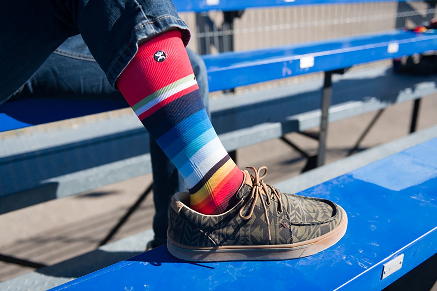 Hooey Serape Graphic OTC Socks - view number 7