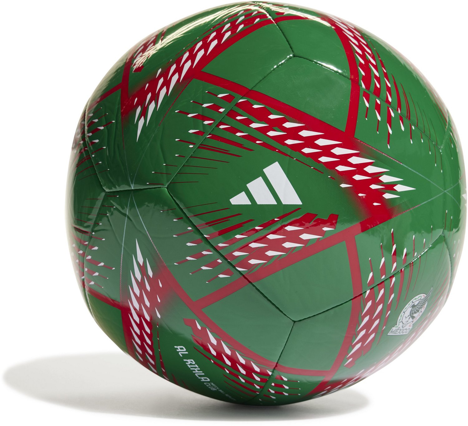 adidas 2022 World Cup AFA FMF Mexico Rihla Club Mini Soccer Ball