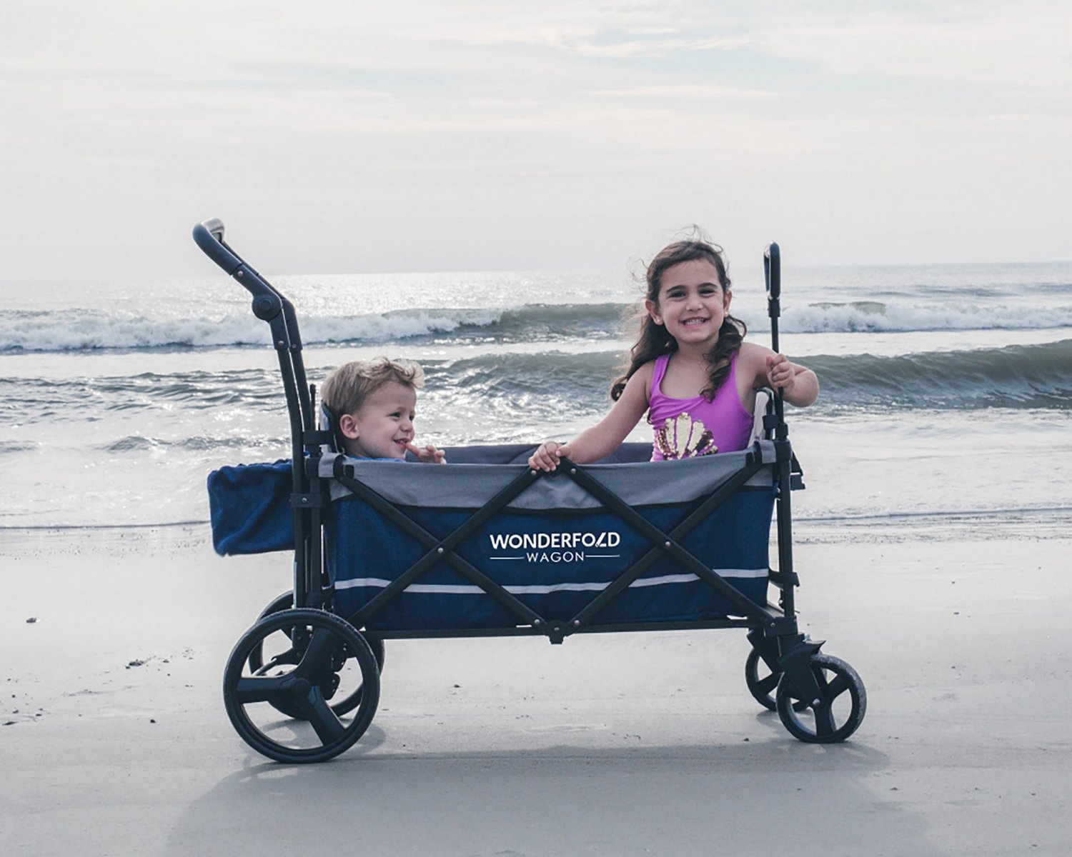 Wonderfold Wagon X2 Push and Pull Stroller Wagon                                                                                 - view number 5