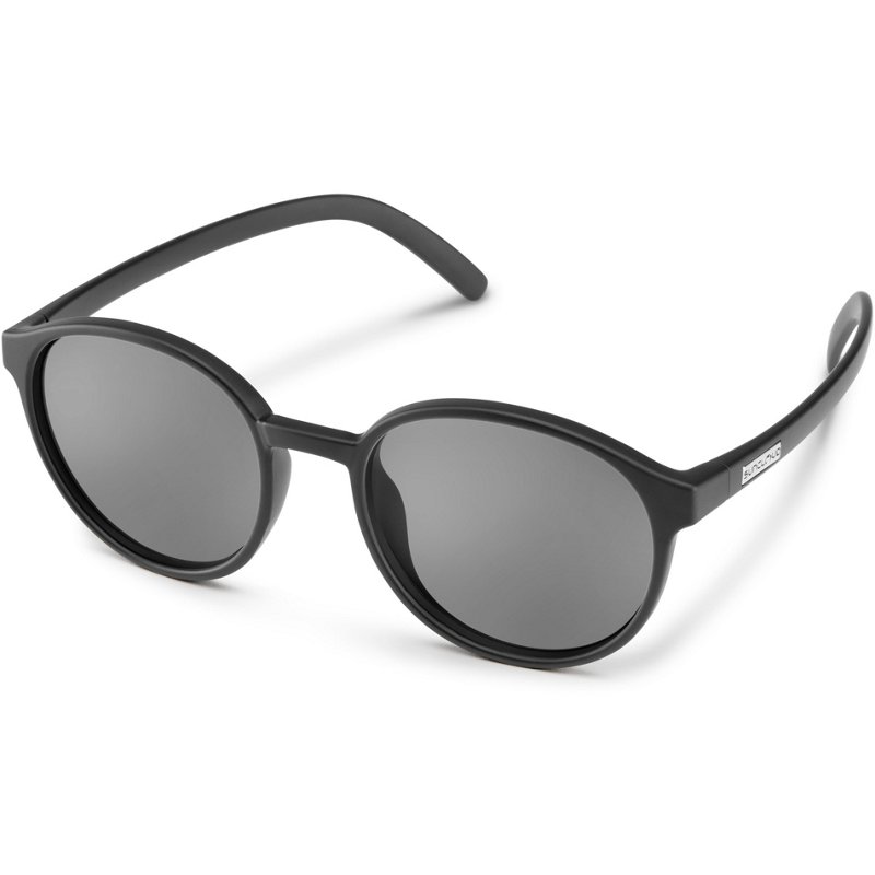 Photos - Wrist Watch Suncloud Optics Low Key Sunglasses Matte Black/Polarized Gray - Case Sungl