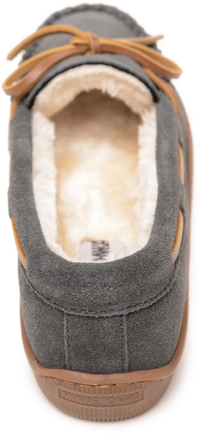 Minnetonka Women’s Pile-Lined Hardsole Moccasin Slippers - view number 4