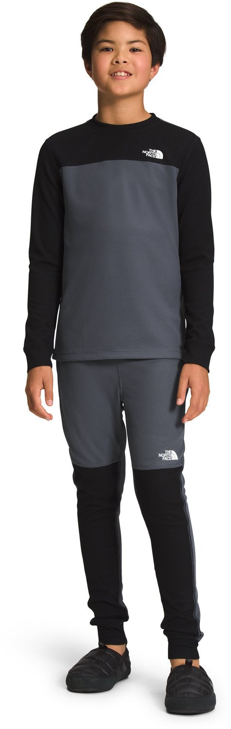 The North Face Youth Waffle Baselayer Set Academy