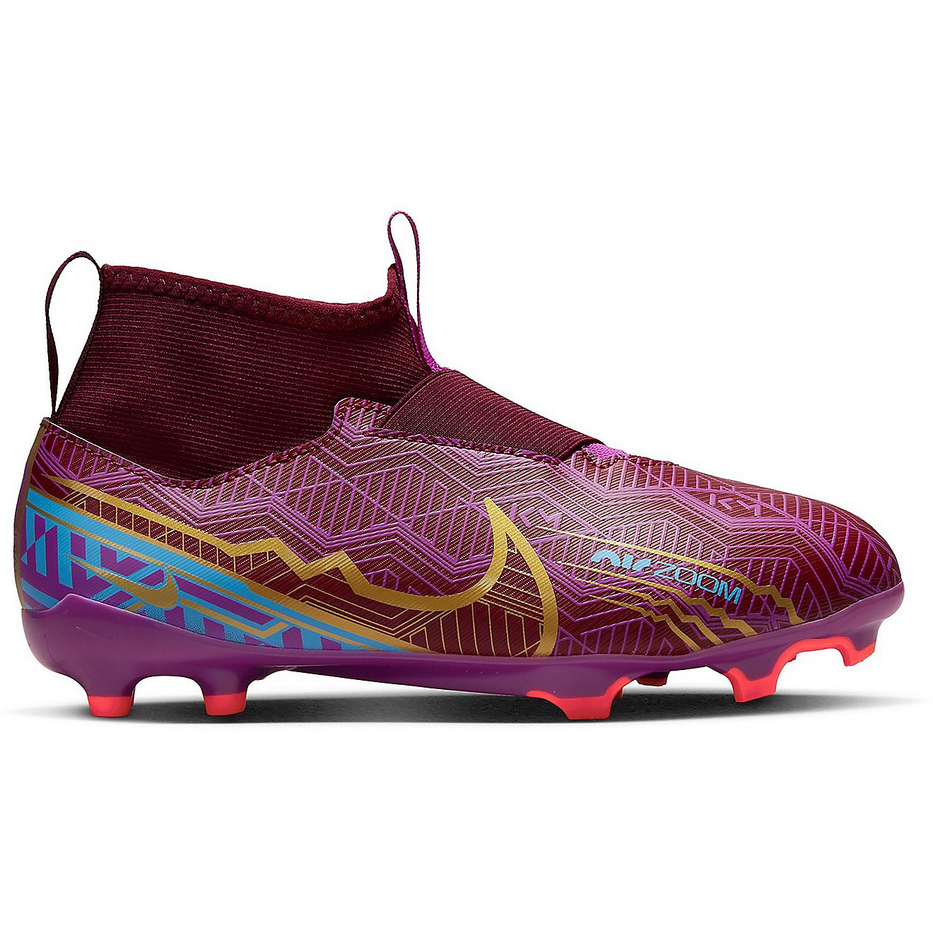 Nike Juniors' Zoom Superfly 9 Academy Kylian Mbappé FG/MG Soccer Cleats                                                         - view number 1