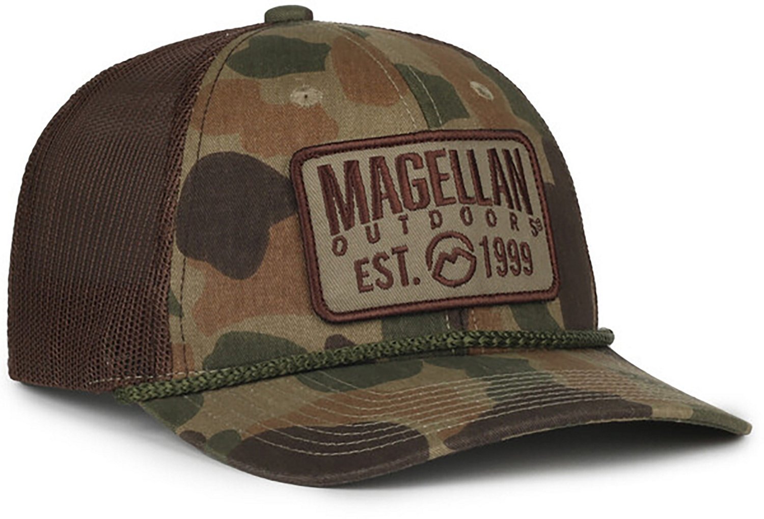 Magellan Outdoors Men's Billboard Duck Camo Pro-Round Adjustable Trucker Cap