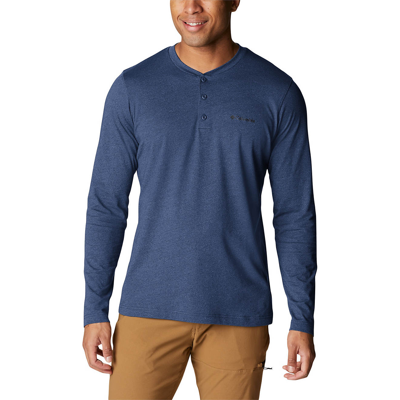 Columbia Sportswear Men's Thistletown Hills Long Sleeve Henley Shirt                                                             - view number 1
