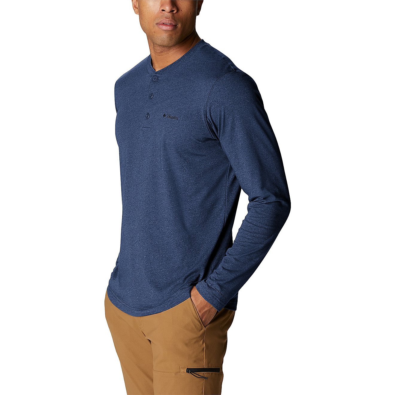 Columbia Sportswear Men's Thistletown Hills Long Sleeve Henley Shirt                                                             - view number 5