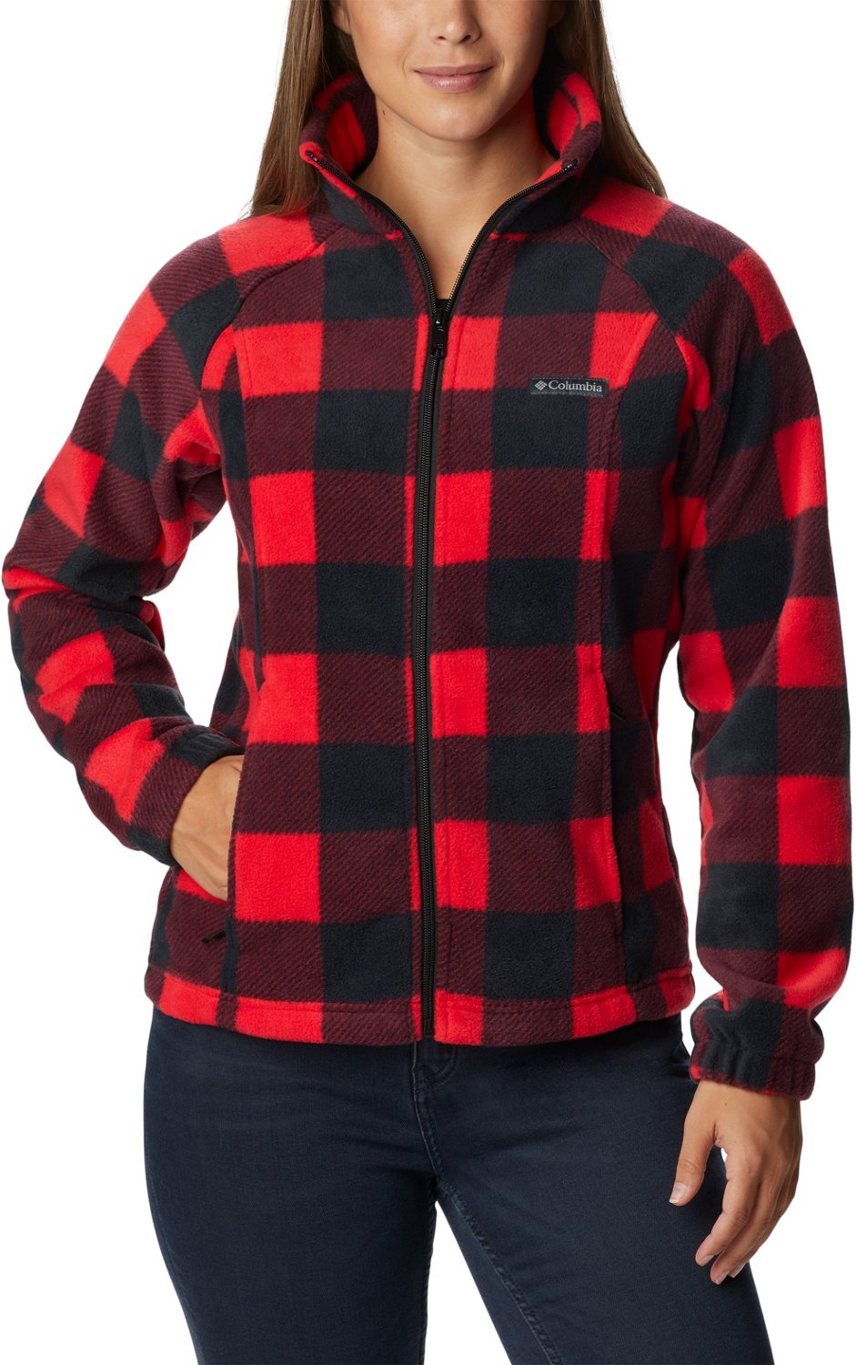 Columbia Sportswear Columbia Red Plaid Jacket Benton Springs
