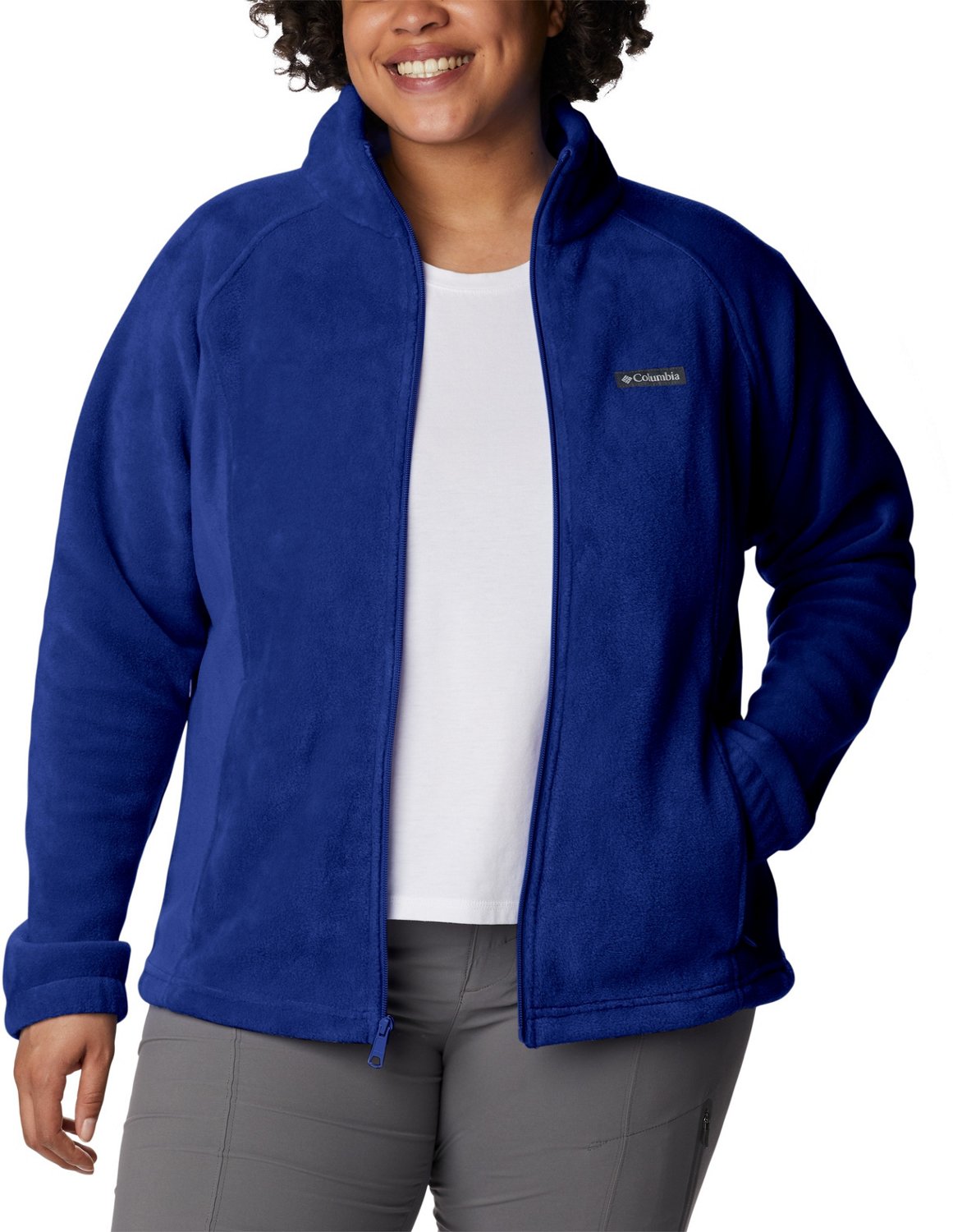 Columbia Sportswear Women's Benton Spring Plus Size Fleece Jacket Academy