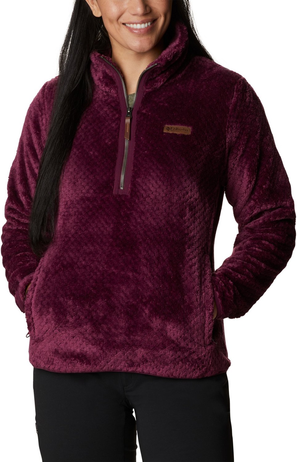 Columbia Sportswear Women's Fire Side Sherpa Fleece 1/4 Zip Jacket