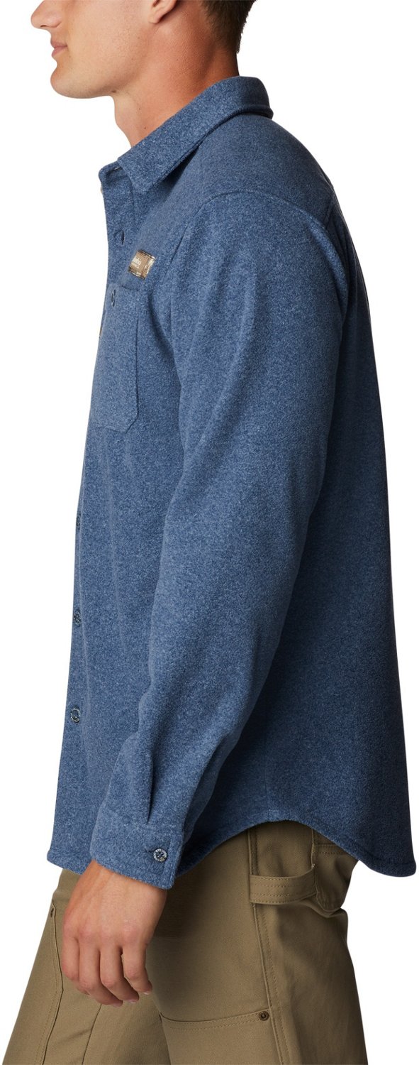 Columbia Sportswear Men's Bucktail Fleece ButtonDown Shirt Academy