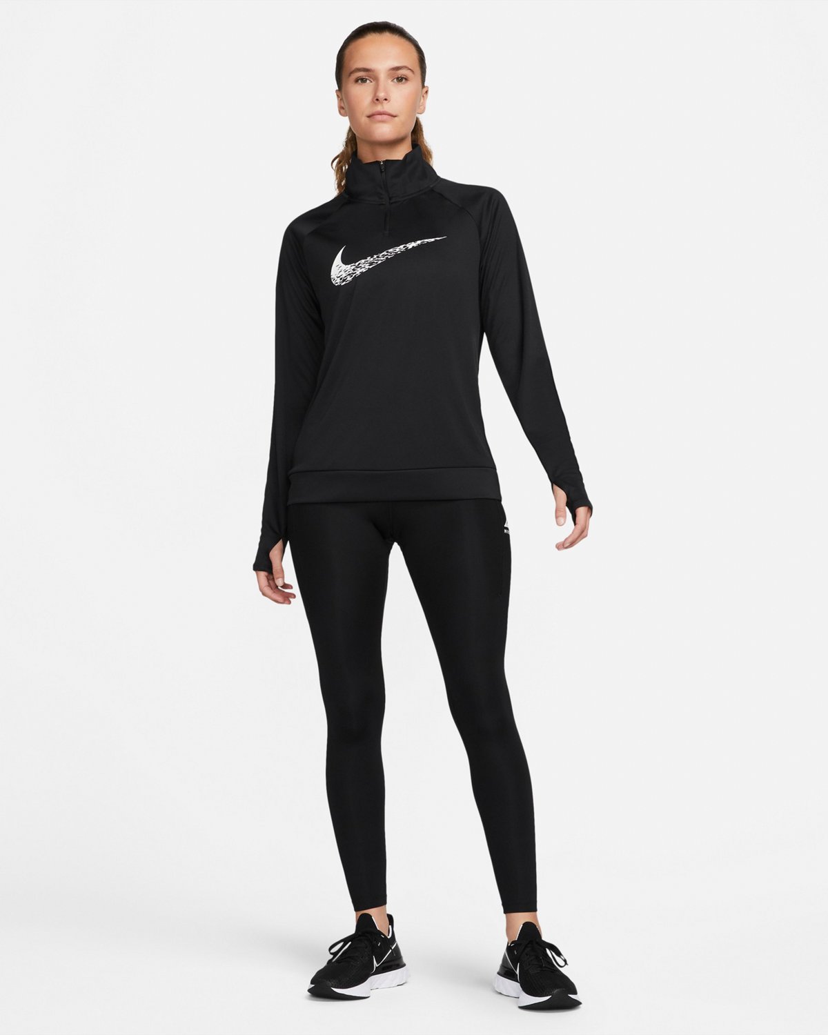 Nike Women's Swoosh Run Midlayer Long Sleeve Top | Academy