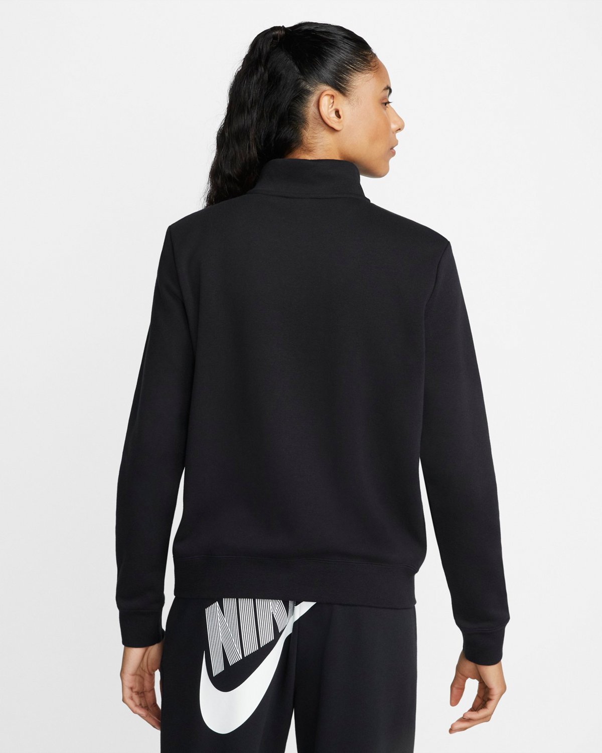 Nike Women's Club Fleece 1/4-Zip Pullover Sweatshirt | Academy