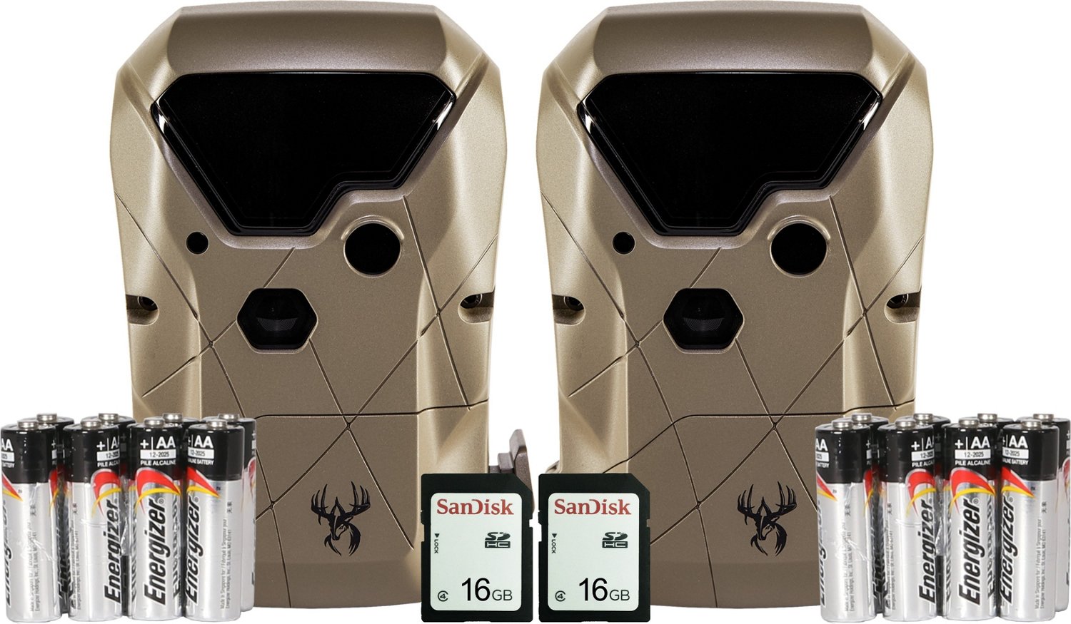 Wildgame Innovations Kicker Lights Out Trail Camera with Batteries and