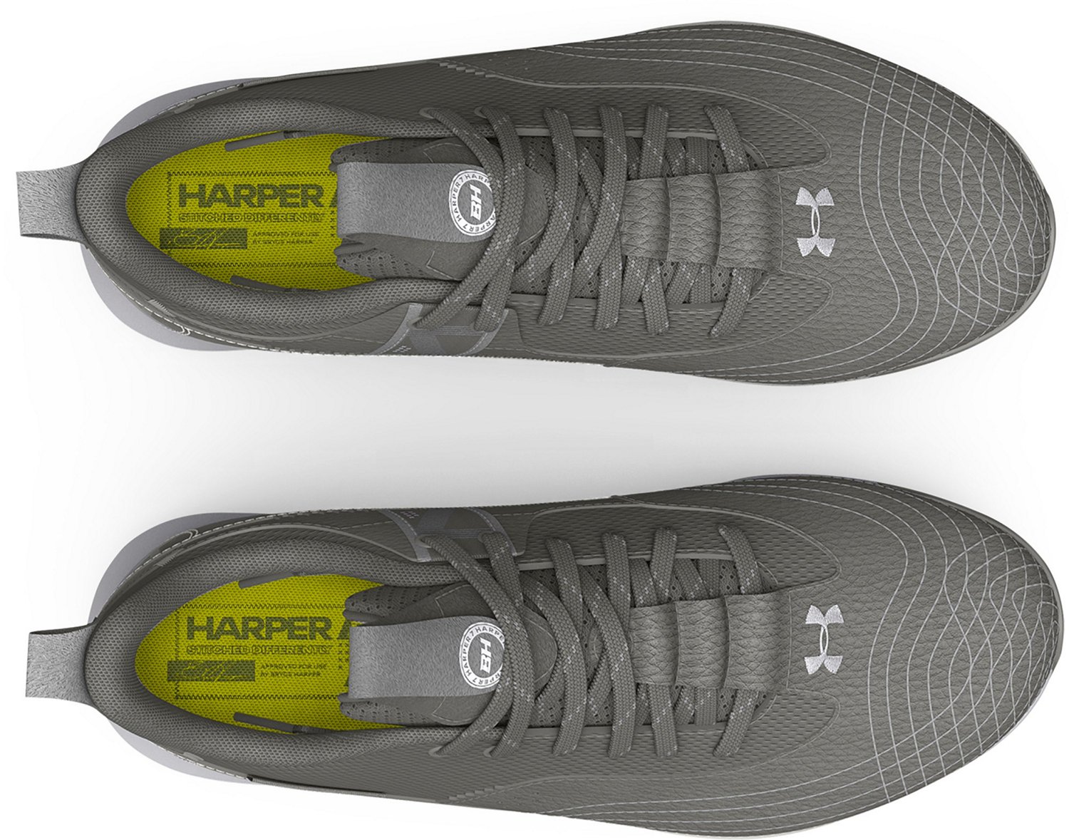 Under Armour Boy’s Harper 7 Low Jr. Baseball Cleats - view number 4