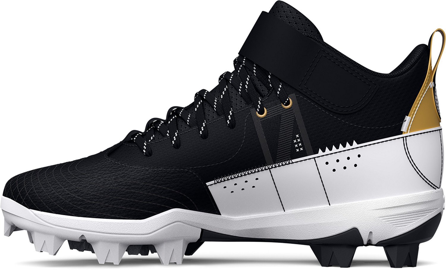 Under Armour Boys' Harper 7 Mid RM Jr. Baseball Cleats Academy