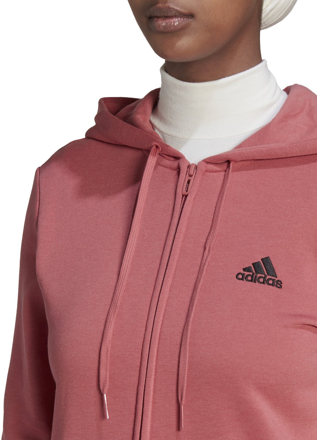 adidas Women's Essential Full Zip Hoodie Academy