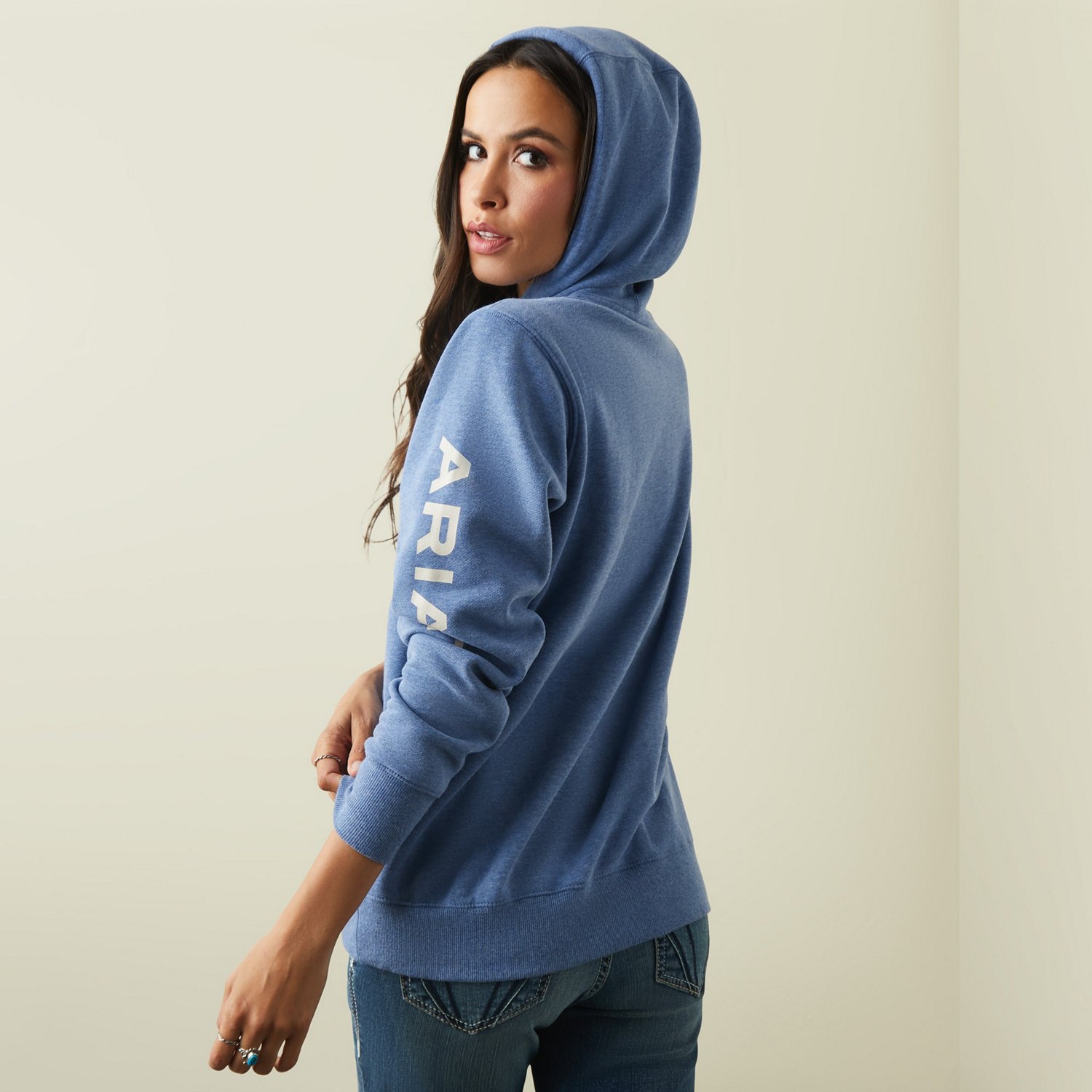 Ariat Women's Plus Ariat Logo Hoodie - view number 2