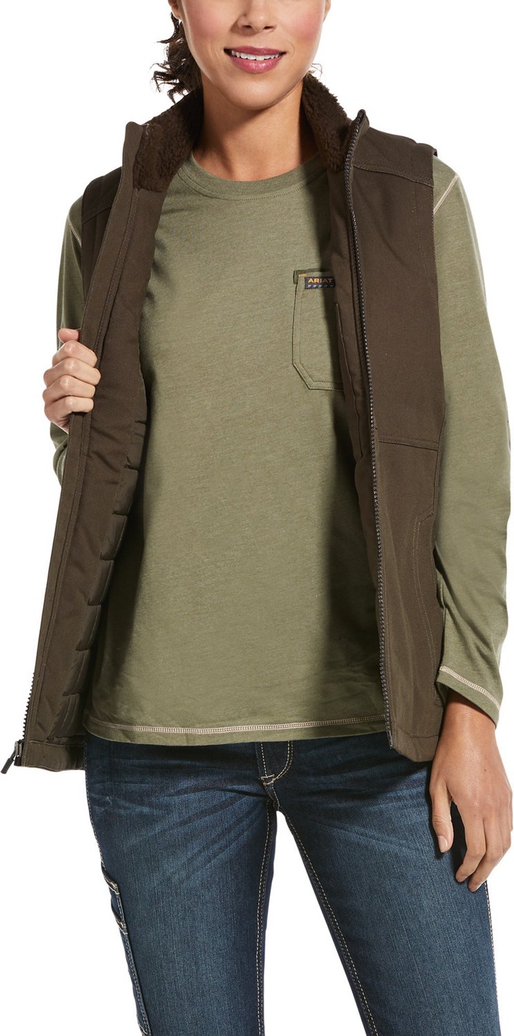 Ariat Women's Plus Rebar DuraCanvas Insulated Vest - view number 3