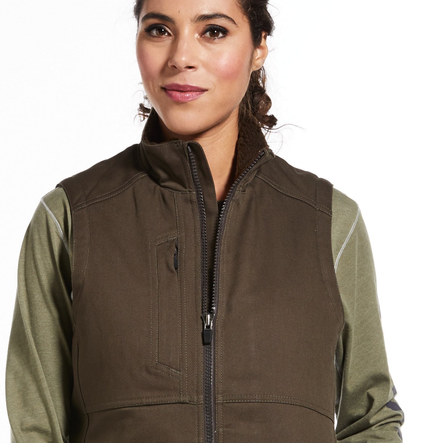 Ariat Women's Plus Rebar DuraCanvas Insulated Vest - view number 4
