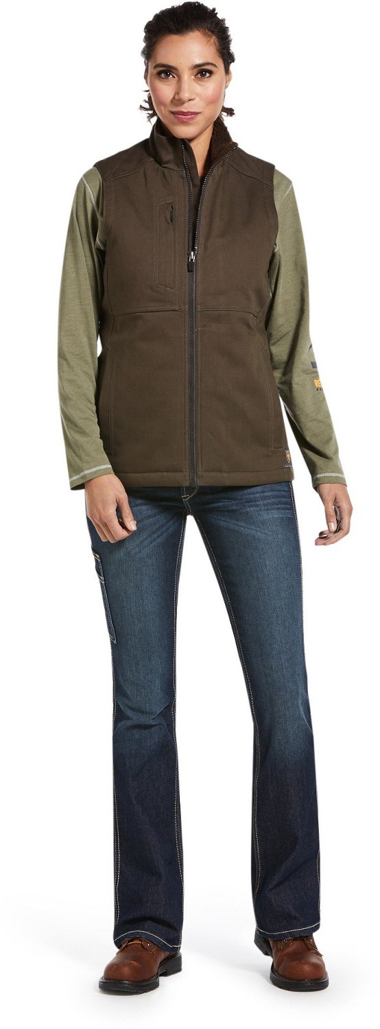Ariat Women's Plus Rebar DuraCanvas Insulated Vest - view number 5
