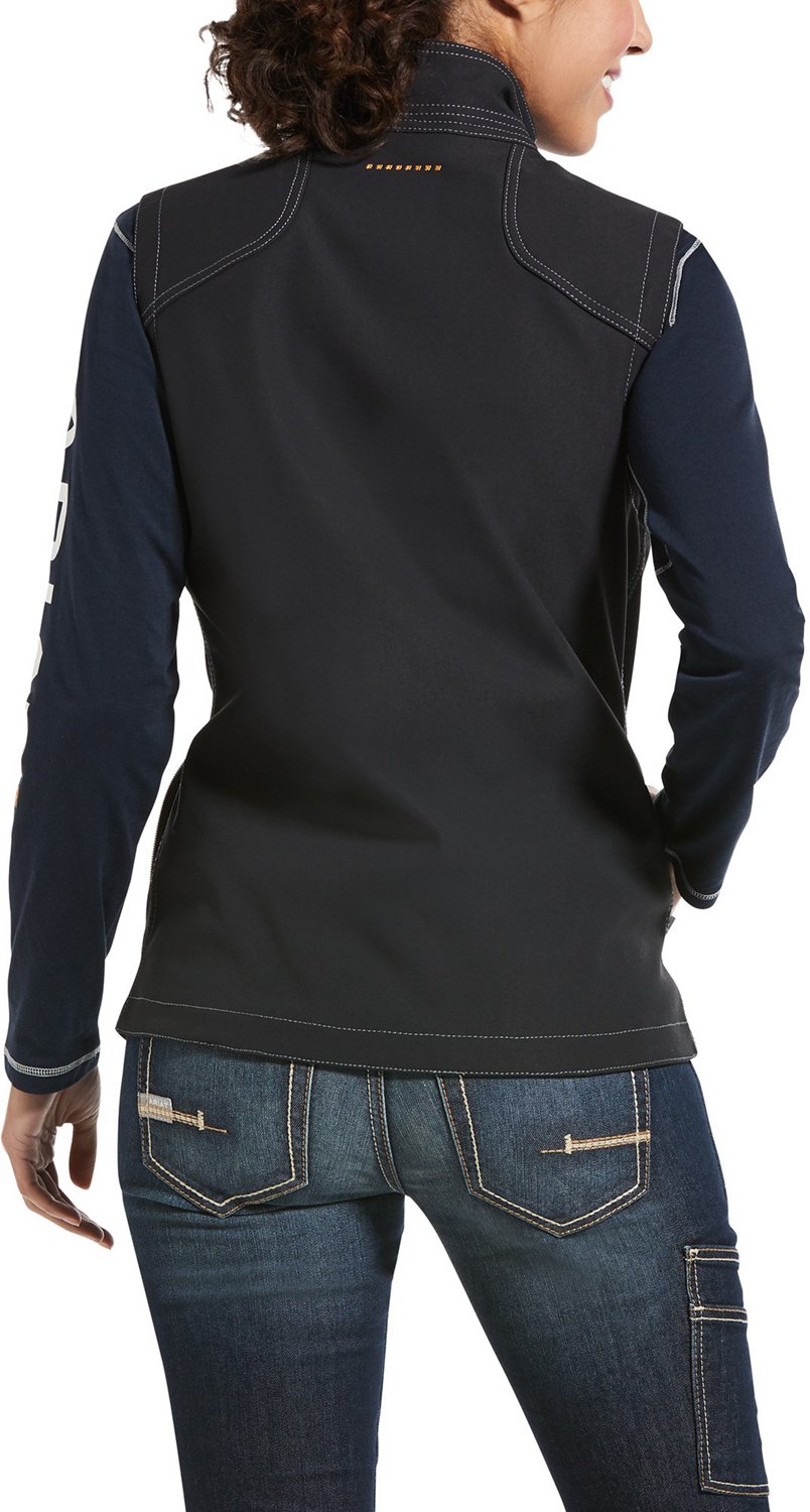 Ariat Women's Rebar Stretch Canvas Softshell Vest                                                                                - view number 2