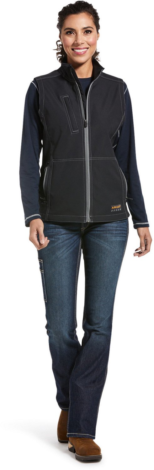 Ariat Women's Rebar Stretch Canvas Softshell Vest