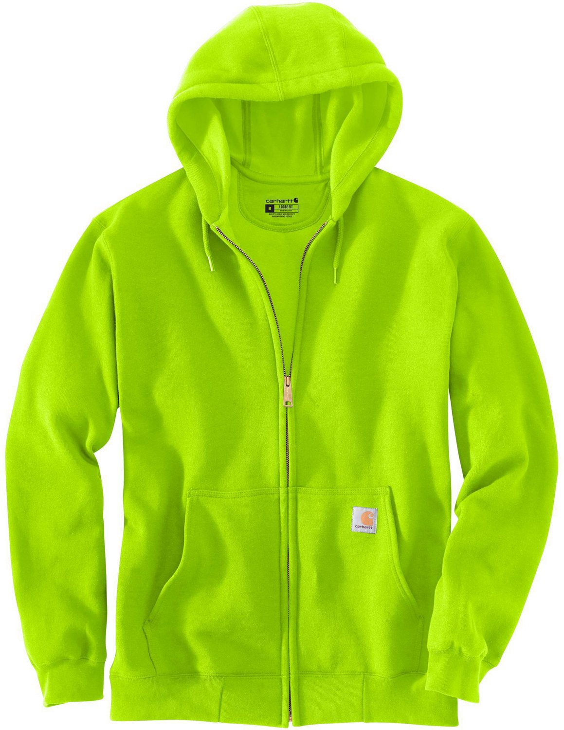 Carhartt Men's Midweight Hooded Zip Front Sweatshirt                                                                             - view number 3
