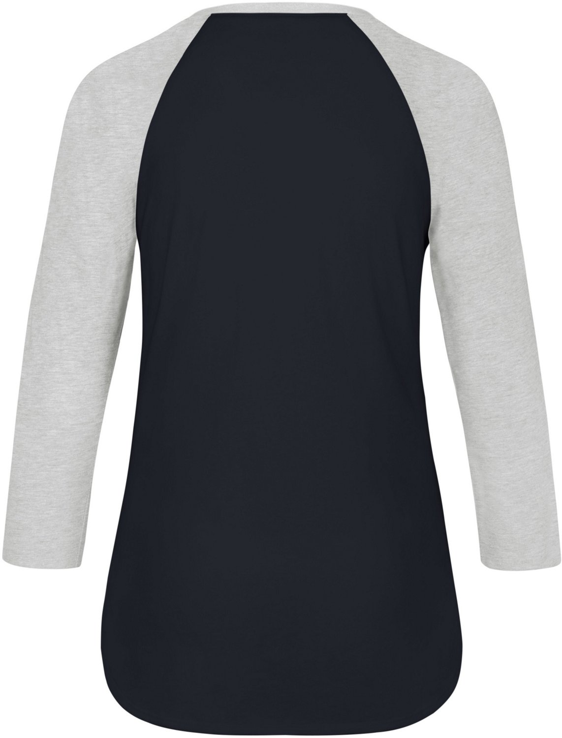 '47 University of Virginia Women's Fade Raglan Graphic 3/4 Length Sleeve T-shirt - view number 2