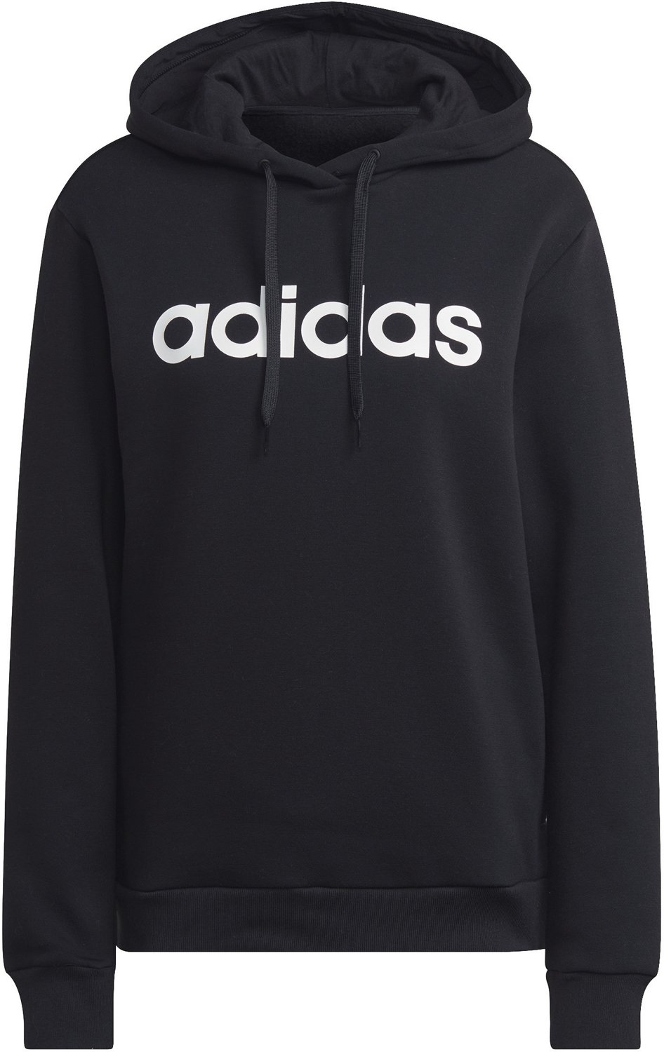 adidas Women's Essential Linear Oversized Fleece Hoodie | Academy