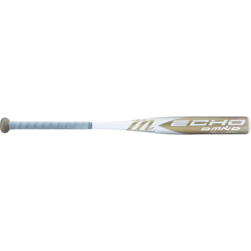 Marucci 2023 Echo DMND Alloy Fastpitch Softball Bat -12 White/Gold - Fastpitch Softball Bats at Academy Sports