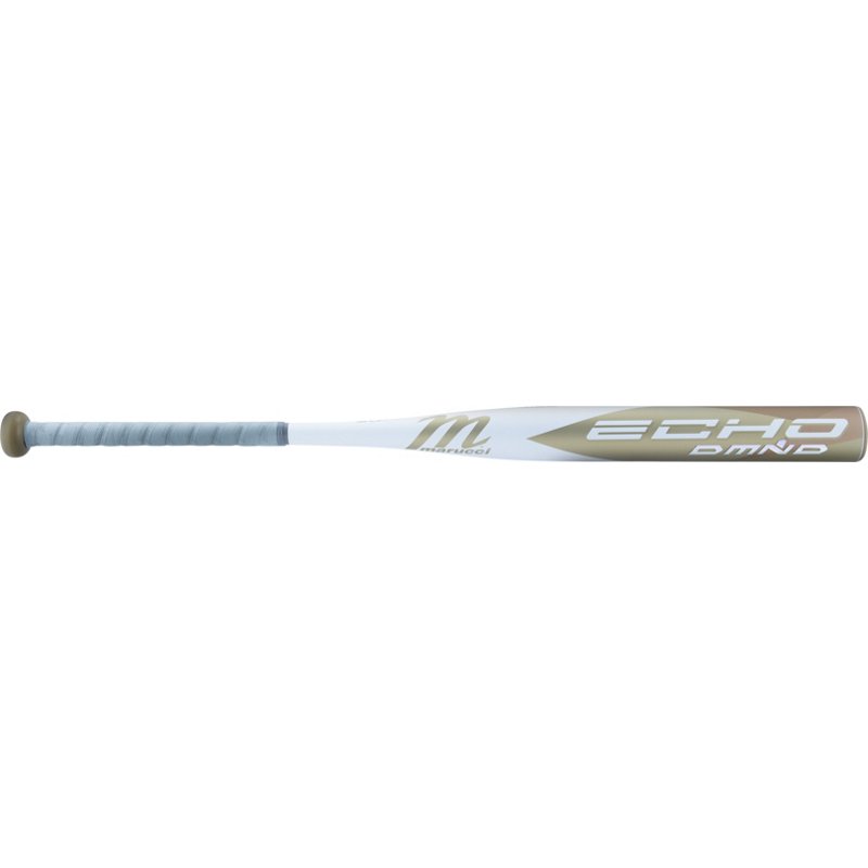 Marucci 2023 Echo DMND Fastpitch Softball Bat -10 White/Gold - Fastpitch Softball Bats at Academy Sports