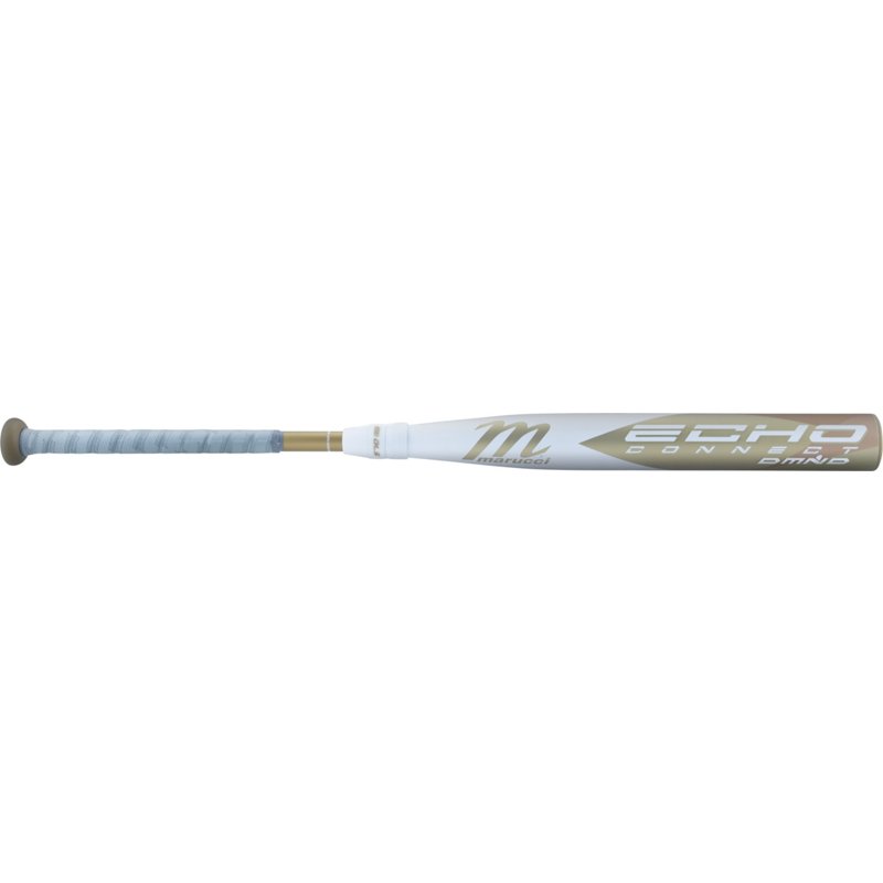 Marucci 2023 Echo Connect DMND Fastpitch Softball Bat 10 White/Gold