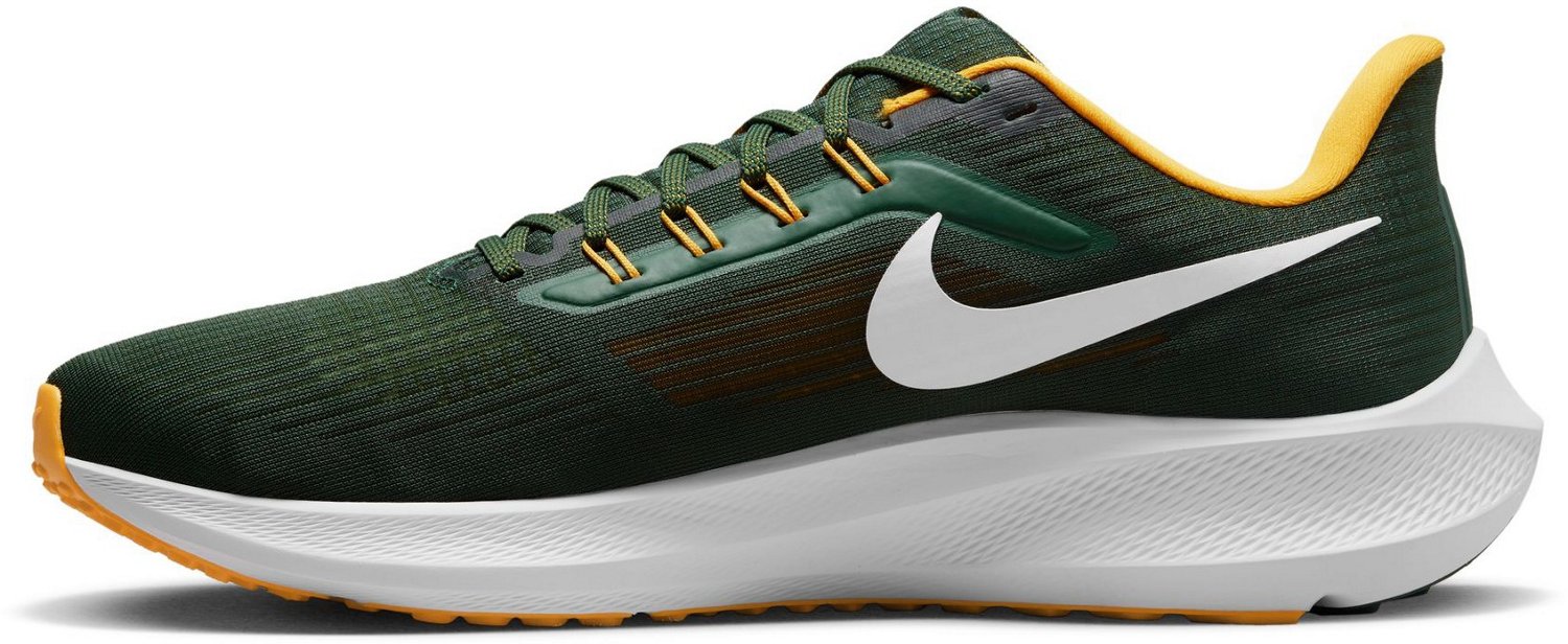 Nike Adults' Green Bay Packers Air Zoom Pegasus 39 Running Shoes | Academy