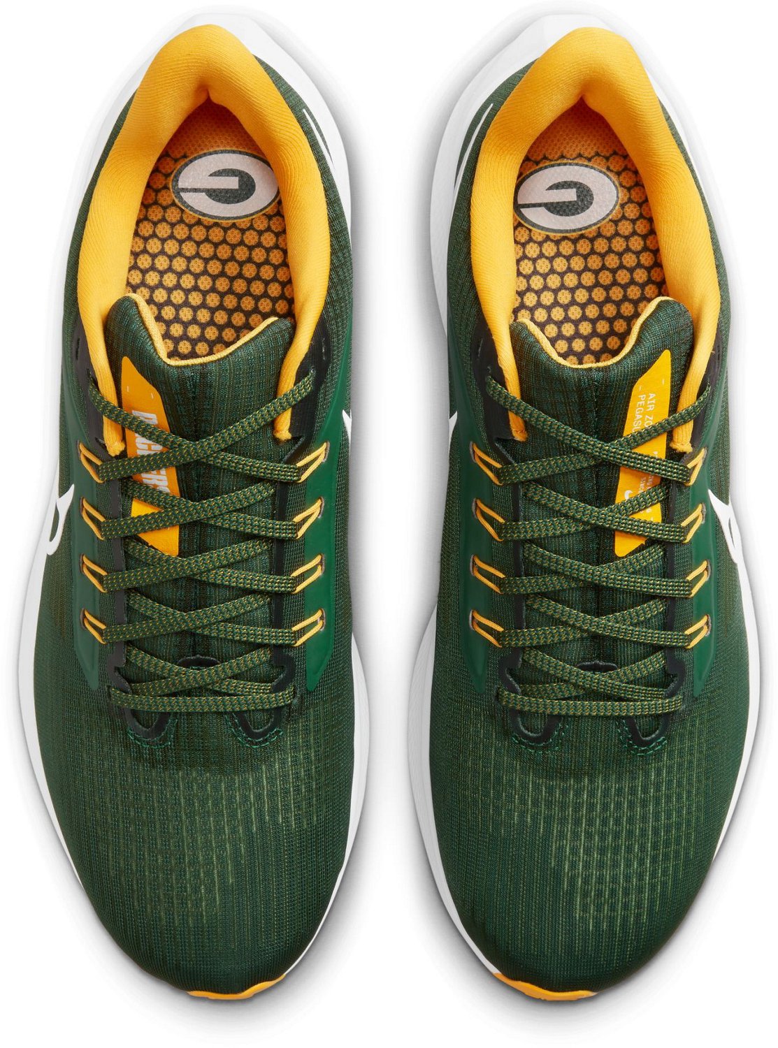 Nike Adults' Green Bay Packers Air Zoom Pegasus 39 Running Shoes | Academy