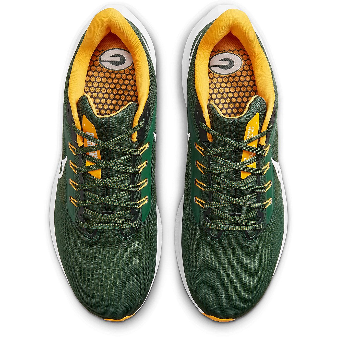 Nike Adults' Green Bay Packers Air Zoom Pegasus 39 Running Shoes                                                                 - view number 5