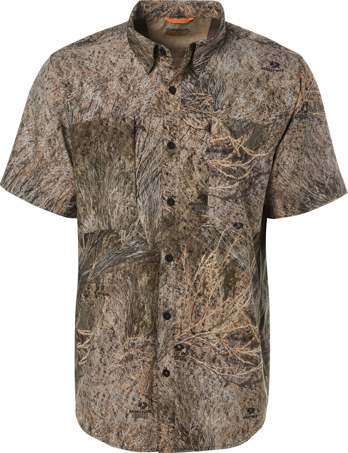 Magellan Outdoors Men's Lightweight Ripstop Button Down Short Sleeve Shirt                                                       - view number 2