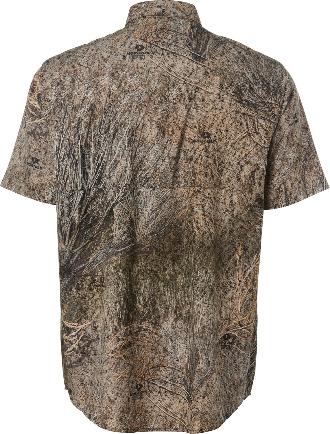Magellan Outdoors Men's Lightweight Ripstop Button Down Short Sleeve Shirt