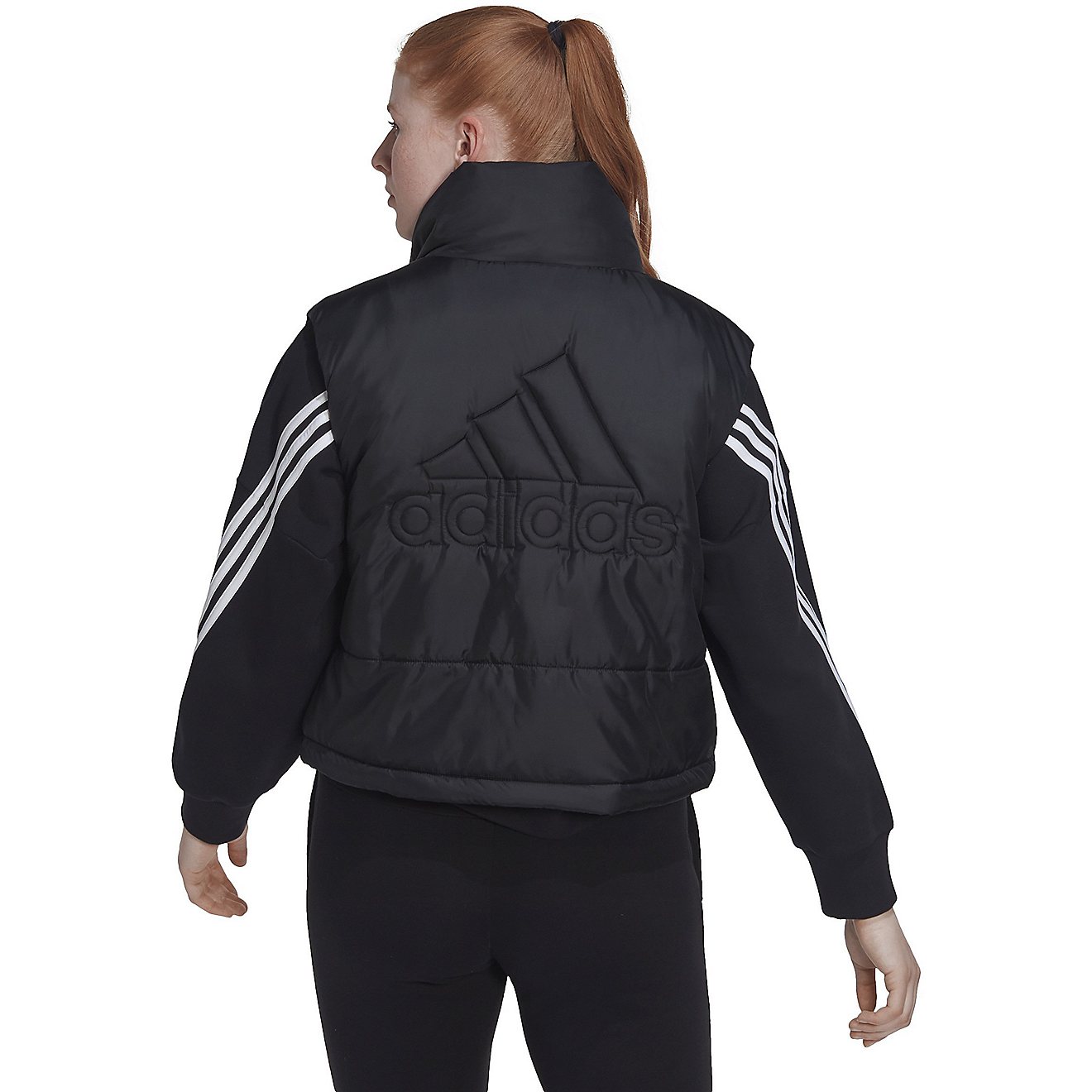 adidas Women’s 3-Stripes Insulated Vest                                                                                        - view number 3