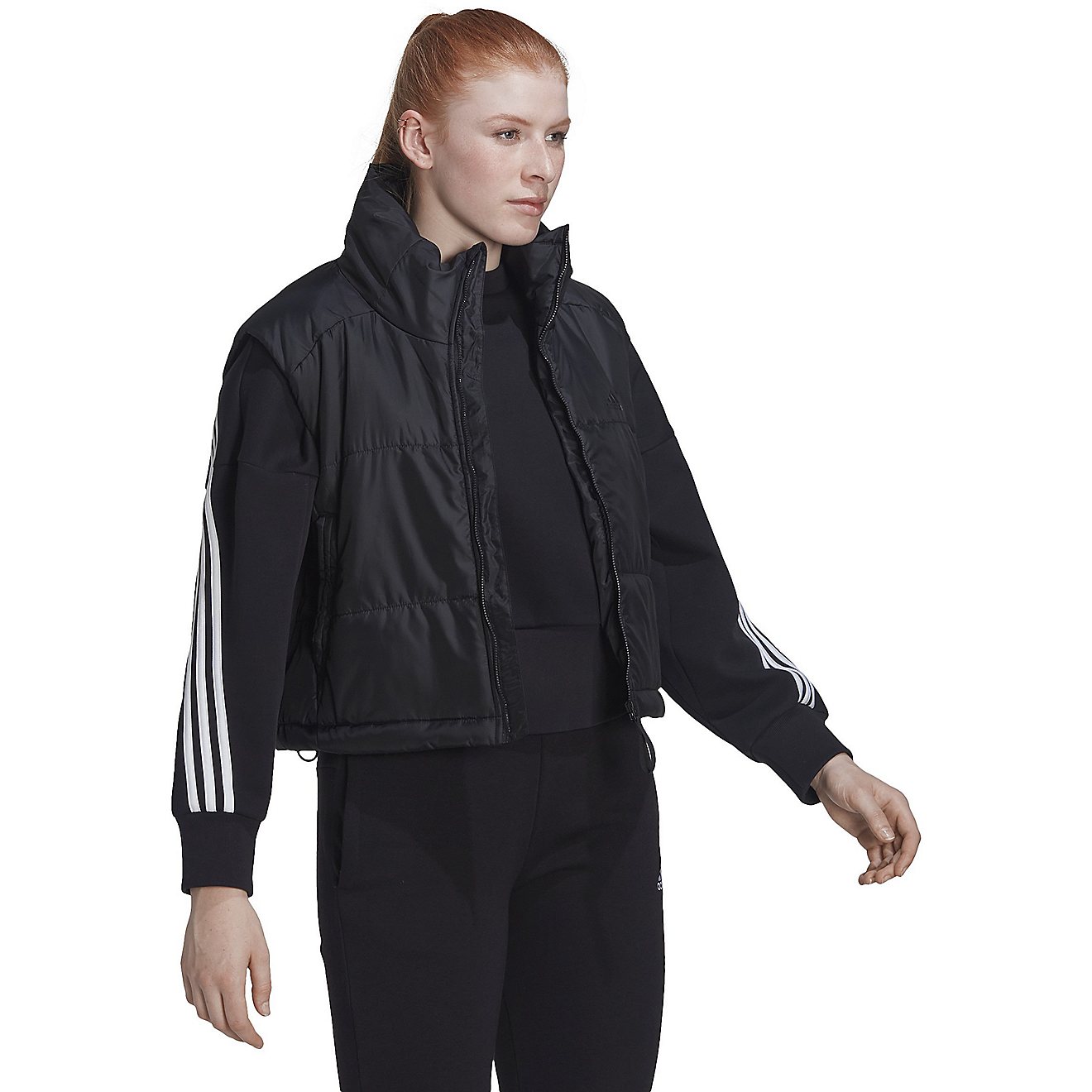 adidas Women’s 3-Stripes Insulated Vest                                                                                        - view number 1