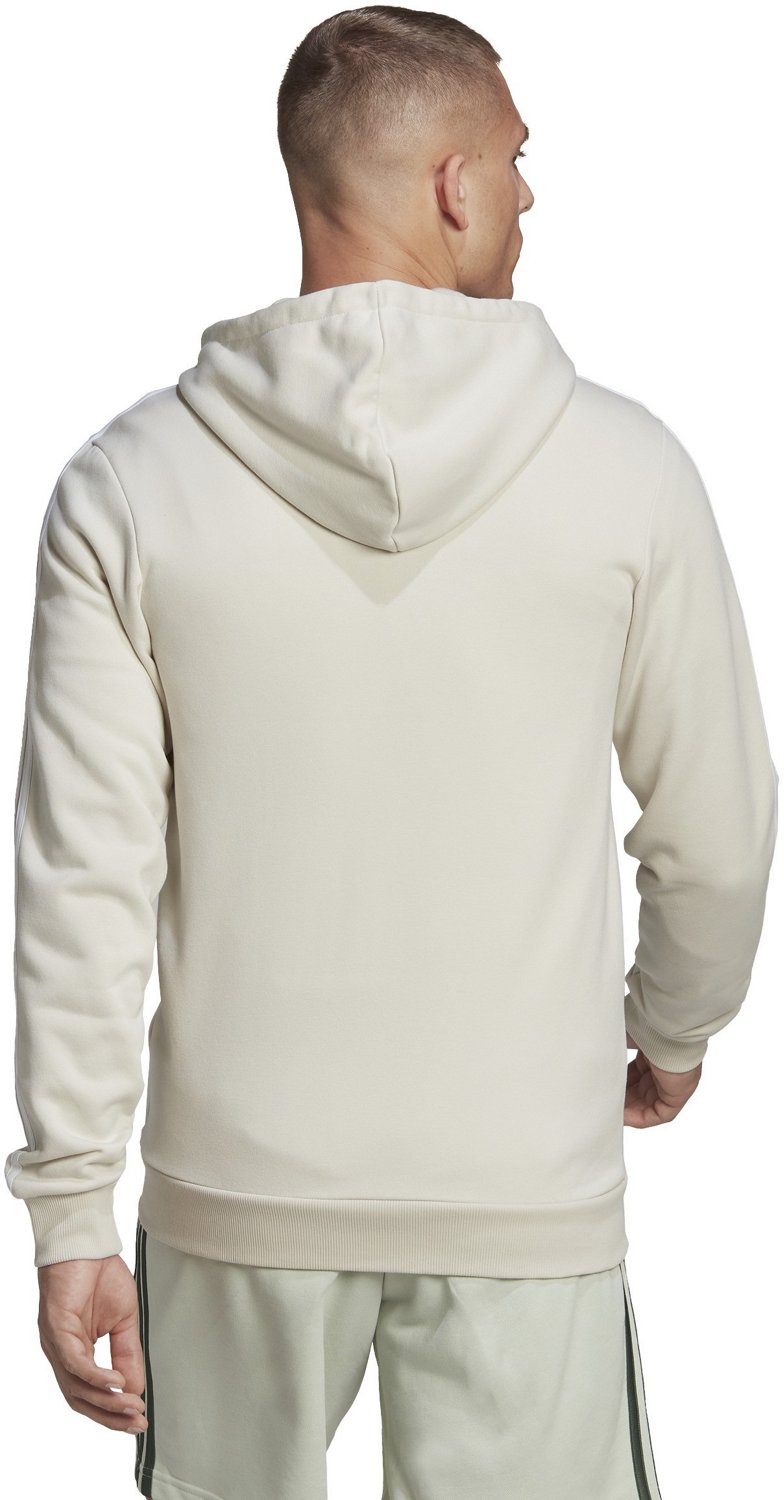 adidas Men's Essentials 3 Stripe Full-Zip Hooded Track Top - view number 3