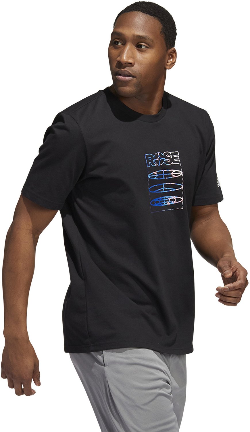 adidas Men’s Derrick Rose Basketball Tshirt Academy