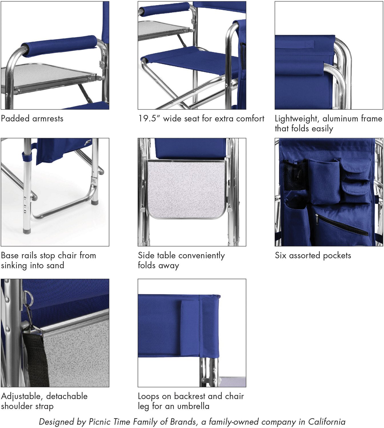 Picnic Time Sports Chair                                                                                                         - view number 7