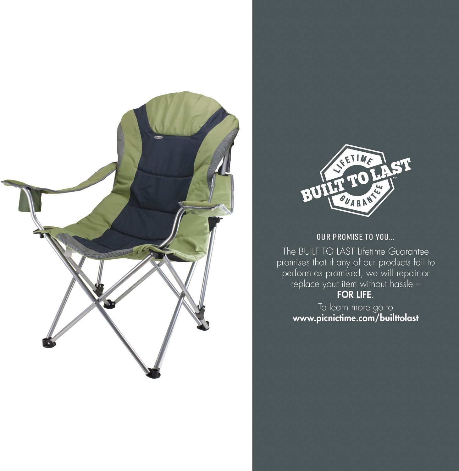 Picnic Time Reclining Camp Chair - view number 5